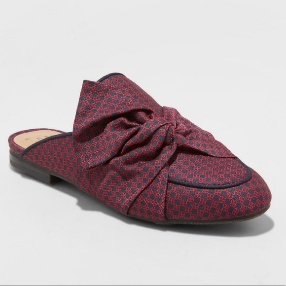 A New Day Natalee Bow Backless Mule Size 11 new - Picture 1 of 3